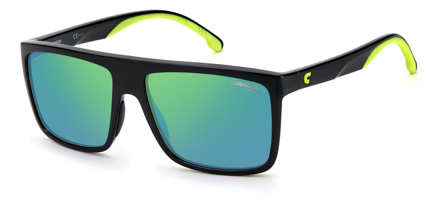 Carrera 8055/S sunglasses - front angle view - Colour: Green