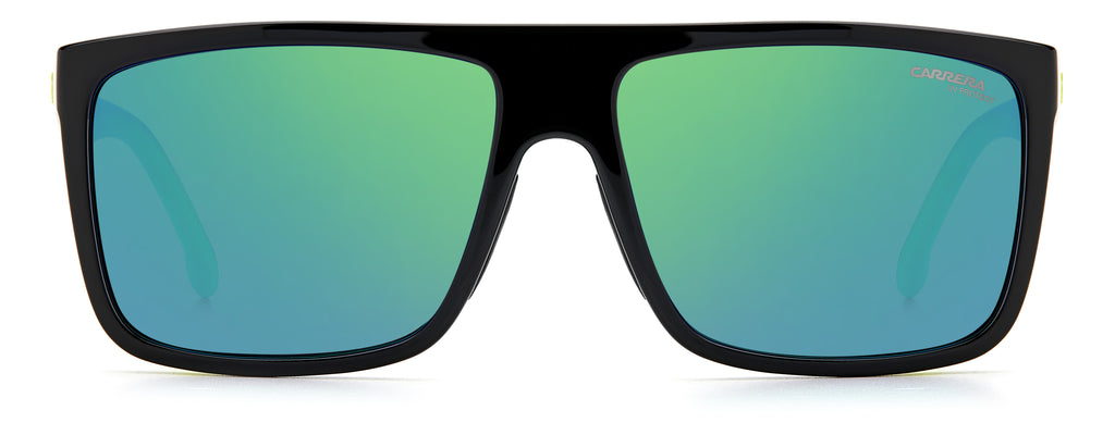 Carrera 8055/S sunglasses - straight-on front view - Colour: Green