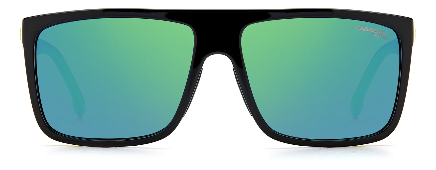 Carrera 8055/S sunglasses - straight-on front view - Colour: Green