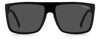 Carrera 8055/S sunglasses - straight-on front view - Colour: Black