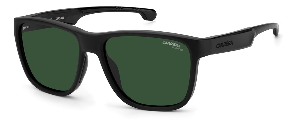 Colour: Matte Black - Carrera Carduc 003/S polarised angle view