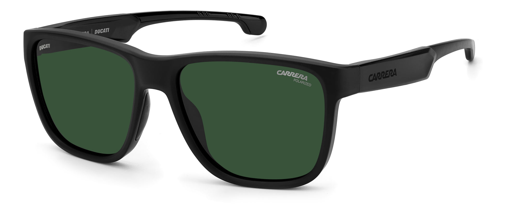 Colour: Matte Black - Carrera Carduc 003/S polarised angle view