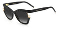 Carolina Herrera CH 0002/S eyewear - front view - Colour: Black