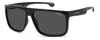 Carrera Carduc 011/S sunglasses - front angle view - Colour: Black