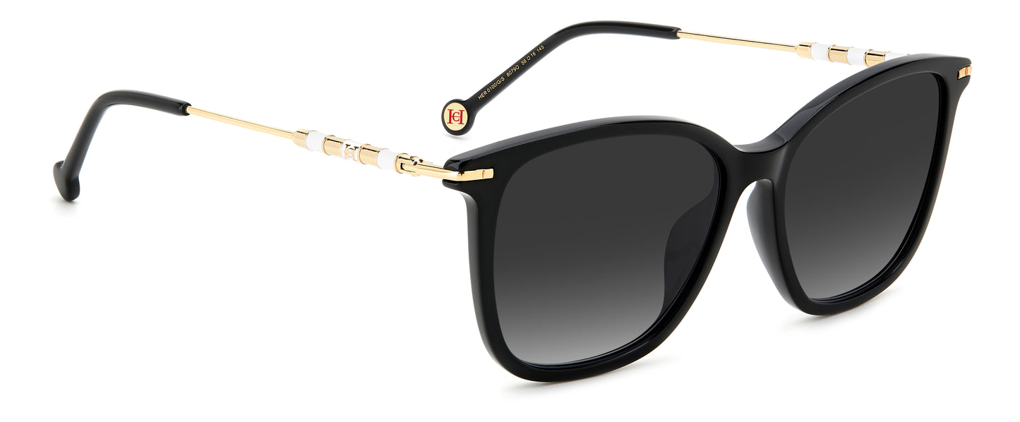 Colour: Black - Carolina Herrera HER 0100/G/S alternative angle view