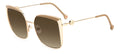 Carolina Herrera HER 0111/S eyewear - front view - Colour: Beige Ivory