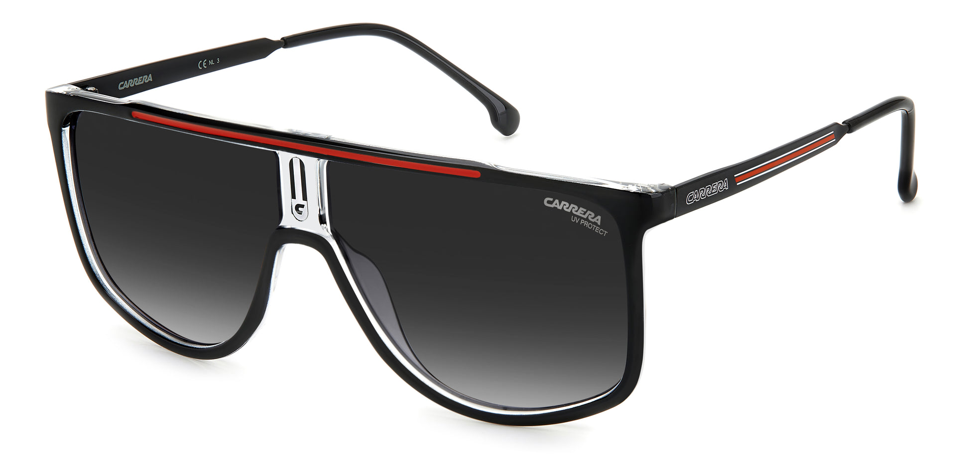 Carrera 1056/S sunglasses - front angle view - Colour: Red