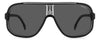 Carrera 1058/S sunglasses - straight-on front view - Colour: Black