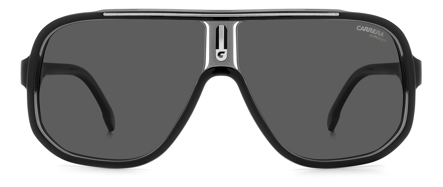 Carrera 1058/S sunglasses - straight-on front view - Colour: Black