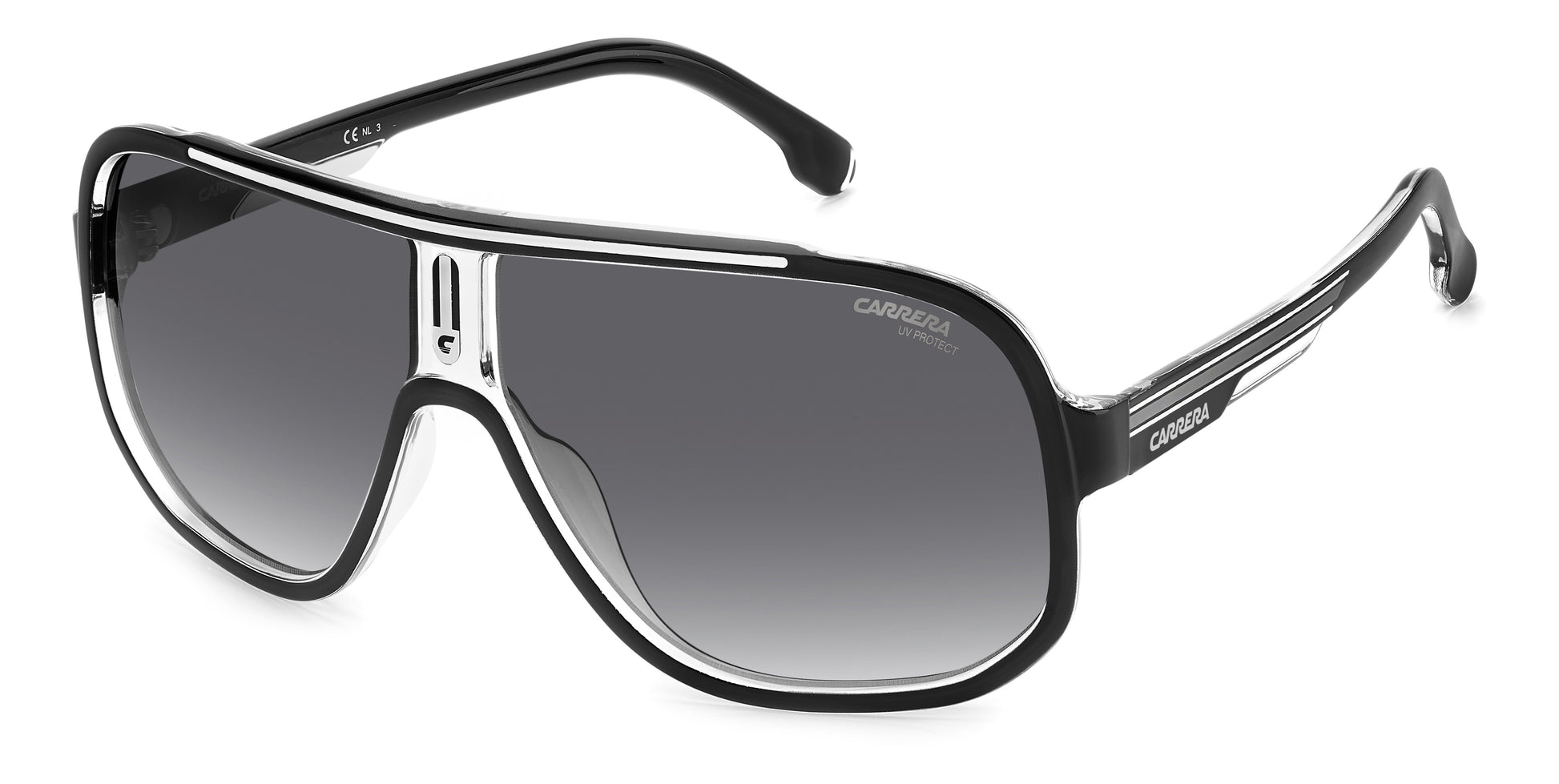 Carrera 1058/S sunglasses - front angle view - Colour: White