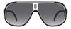 Carrera 1058/S sunglasses - straight-on front view - Colour: White