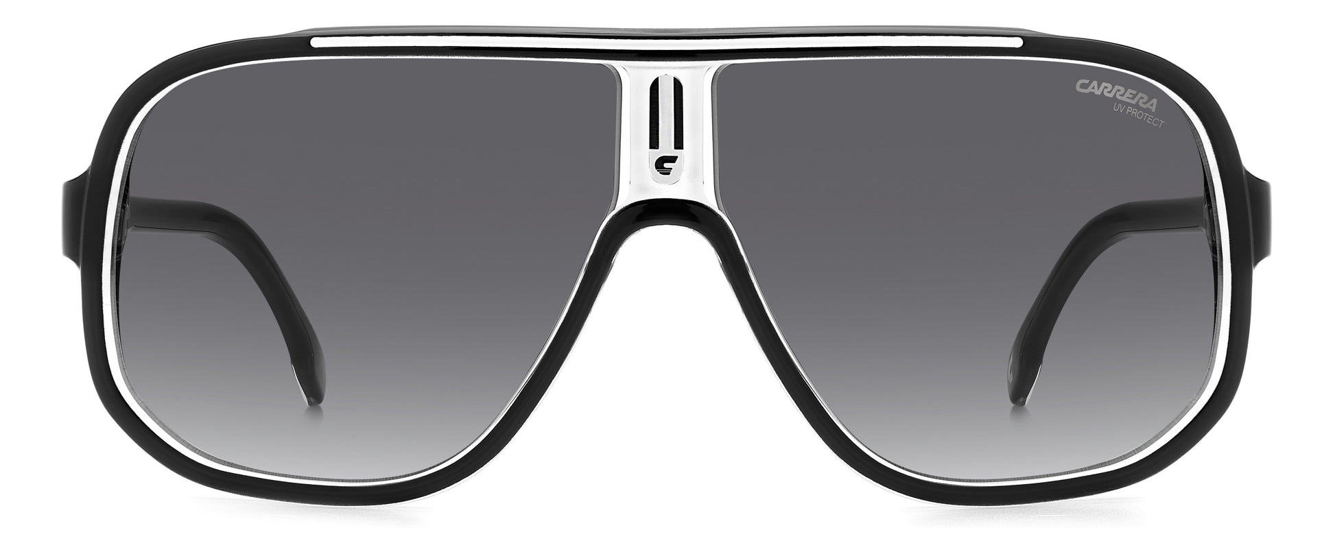 Carrera 1058/S sunglasses - straight-on front view - Colour: White