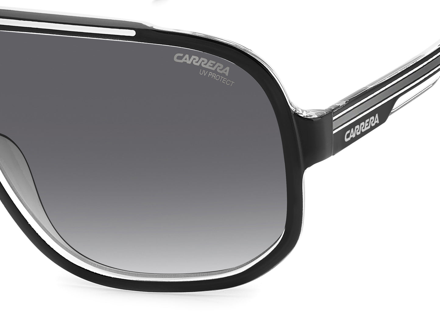 Carrera 1058/S sunglasses - frame detail view - Colour: White