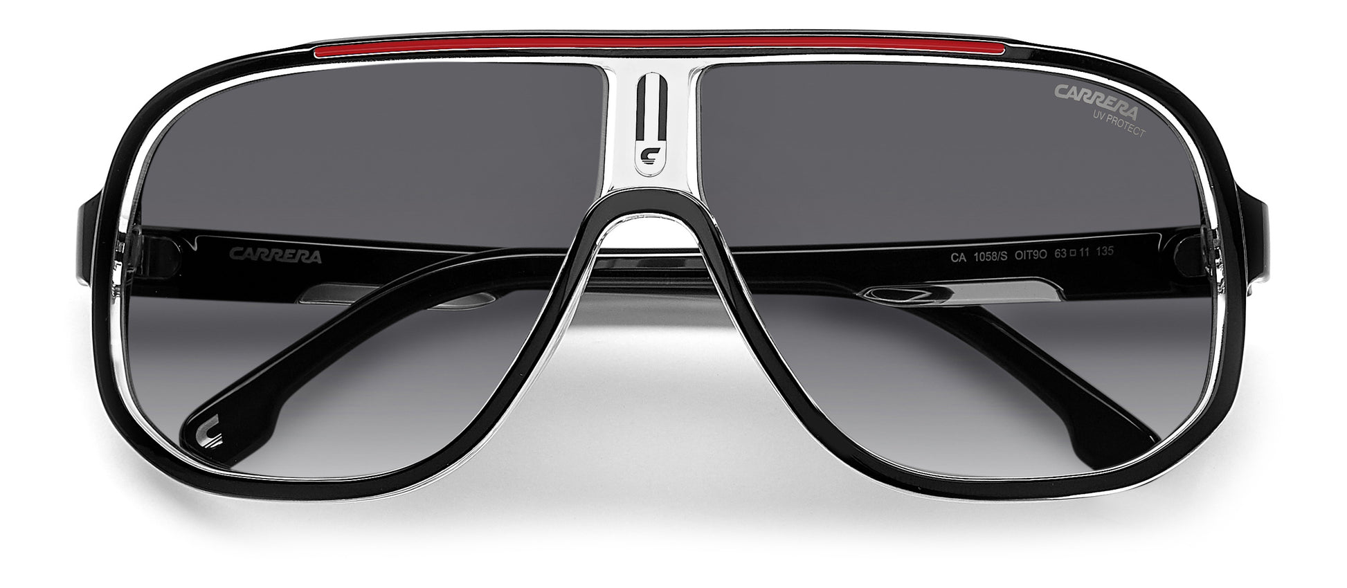 Colour: Red - Carrera 1058/S side view