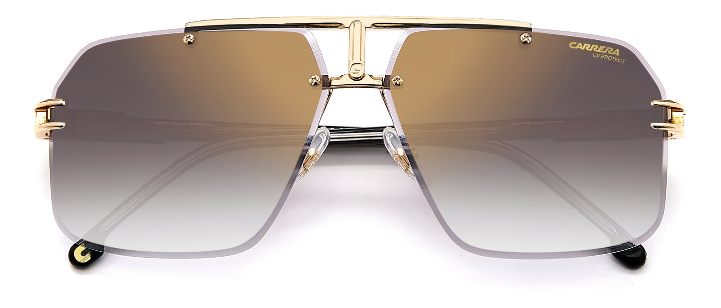 Colour: Black Gold - Carrera 1054/S side view