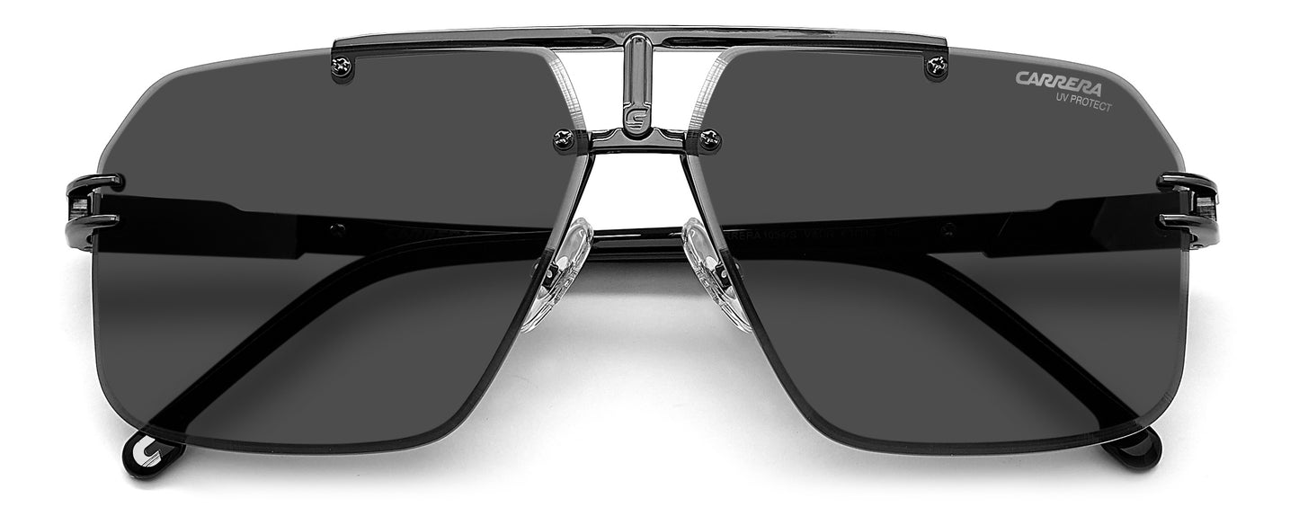 Carrera 1054/S sunglasses - rear view - Colour: Black