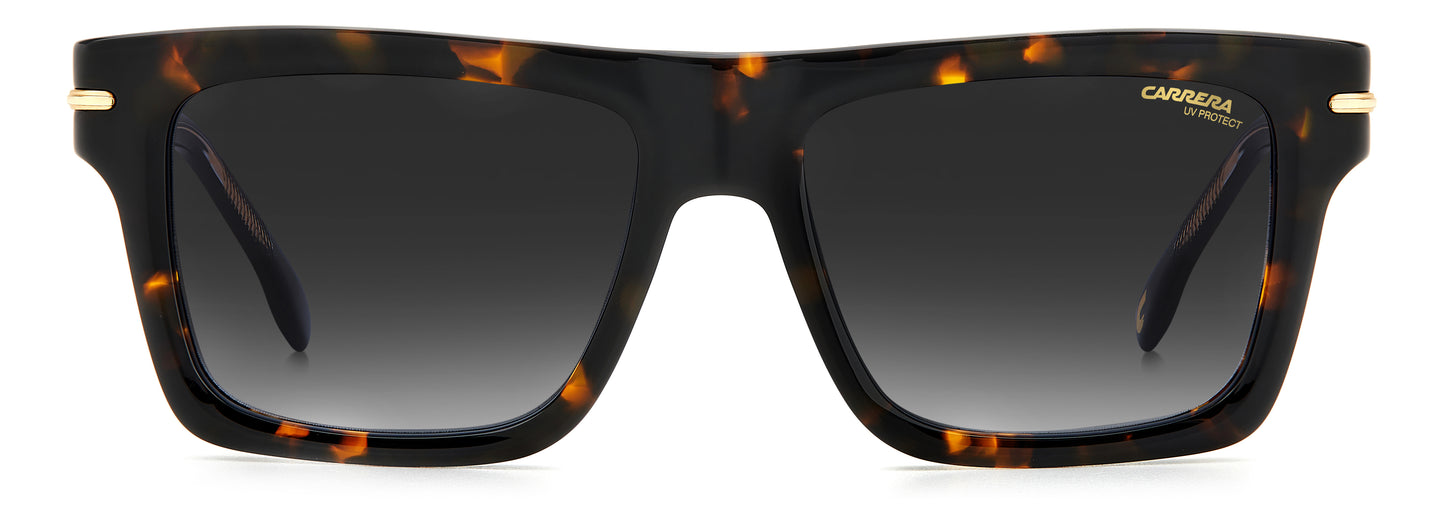 Carrera 305/S sunglasses - straight-on front view - Colour: Tortoise Shell