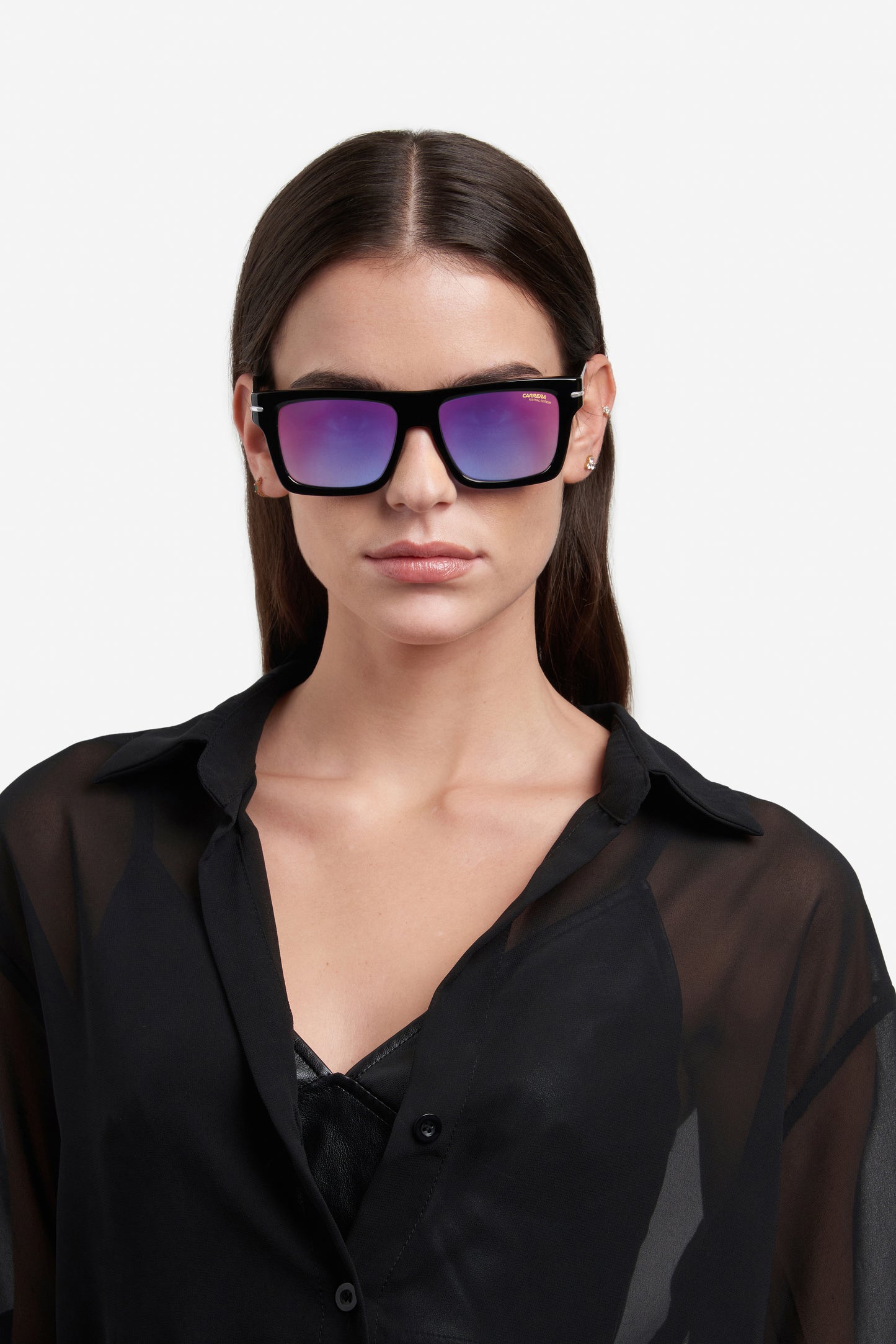 Carrera 305/S sunglasses - alternate worn front view - Colour: Coachella