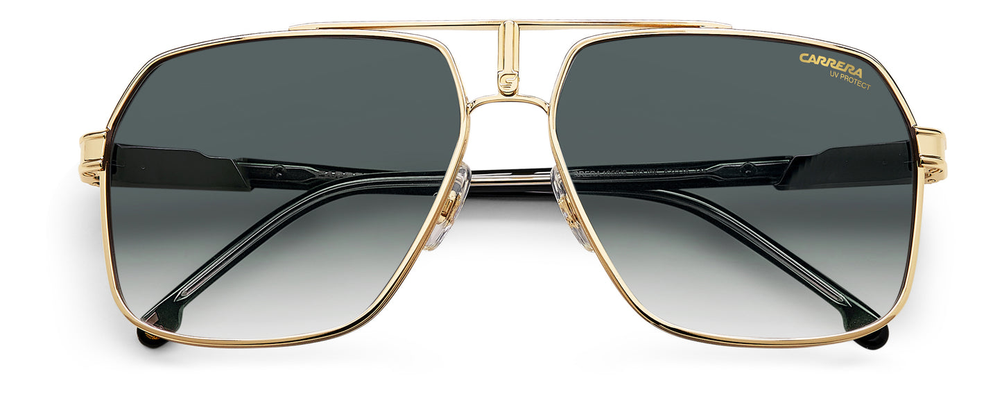 Carrera 1055/S sunglasses - rear view - Colour: Green Gold