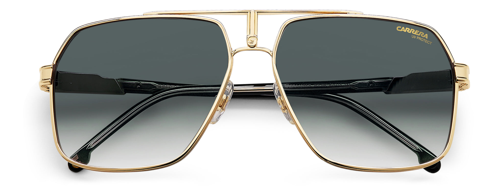 Carrera 1055/S sunglasses - rear view - Colour: Green Gold