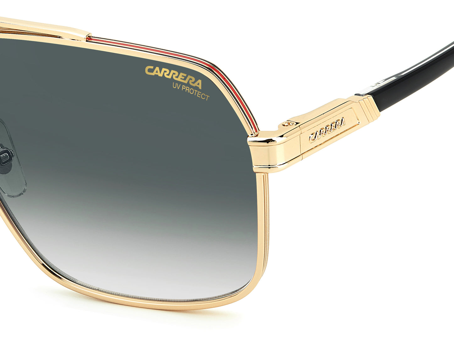 Carrera 1055/S sunglasses - frame detail view - Colour: Green Gold
