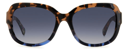 Kate Spade Layne/S eyewear - alternative view - Colour: Havana Beige Blue