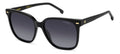 Carrera 3002/S sunglasses - front view - Colour: Black