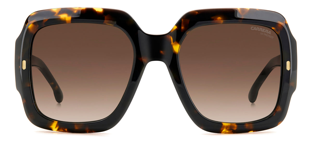 Carrera 3004/S sunglasses - straight-on front view - Colour: Tortoise Shell