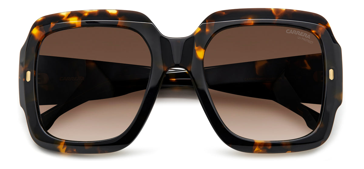 Carrera 3004/S sunglasses - rear view - Colour: Tortoise Shell