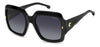 Carrera 3004/S sunglasses - front angle view - Colour: Black