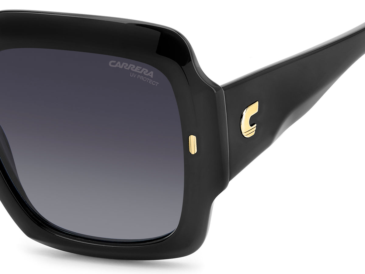 Carrera 3004/S sunglasses - frame detail view - Colour: Black