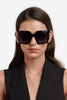 Carrera 3004/S sunglasses - worn front view - Colour: Black