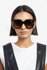 Carrera 3004/S sunglasses - worn front view - Colour: Gold