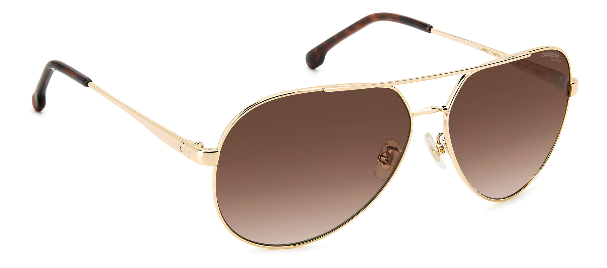 Carrera 3005/S sunglasses - alternative angle view - Colour: Black Copper Gold