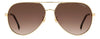 Carrera 3005/S sunglasses - straight-on front view - Colour: Black Copper Gold