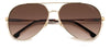 Carrera 3005/S sunglasses - rear view - Colour: Black Copper Gold