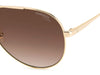 Carrera 3005/S sunglasses - frame detail view - Colour: Black Copper Gold