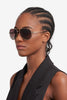 Carrera 3005/S sunglasses - worn three-quarter view - Colour: Black Copper Gold