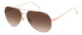 Carrera 3005/S sunglasses - front view - Colour: White Copper Gold