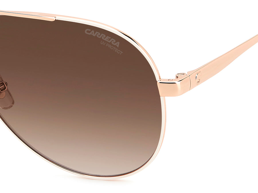 Carrera 3005/S sunglasses - lifestyle image - Colour: White Copper Gold
