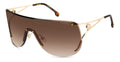 Carrera 3006/S sunglasses - front view - Colour: Gold Havana