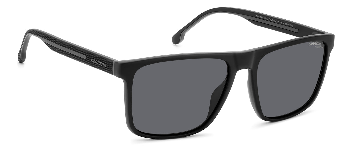 Colour: Black Grey - Carrera 8064/S polarised alternative angle view