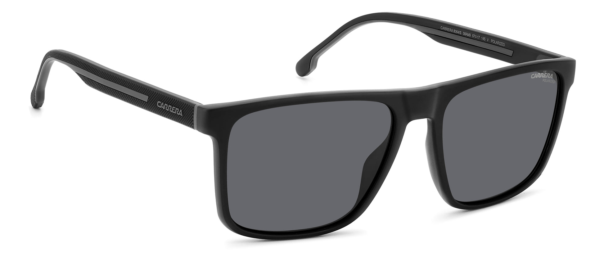 Colour: Black Grey - Carrera 8064/S polarised alternative angle view