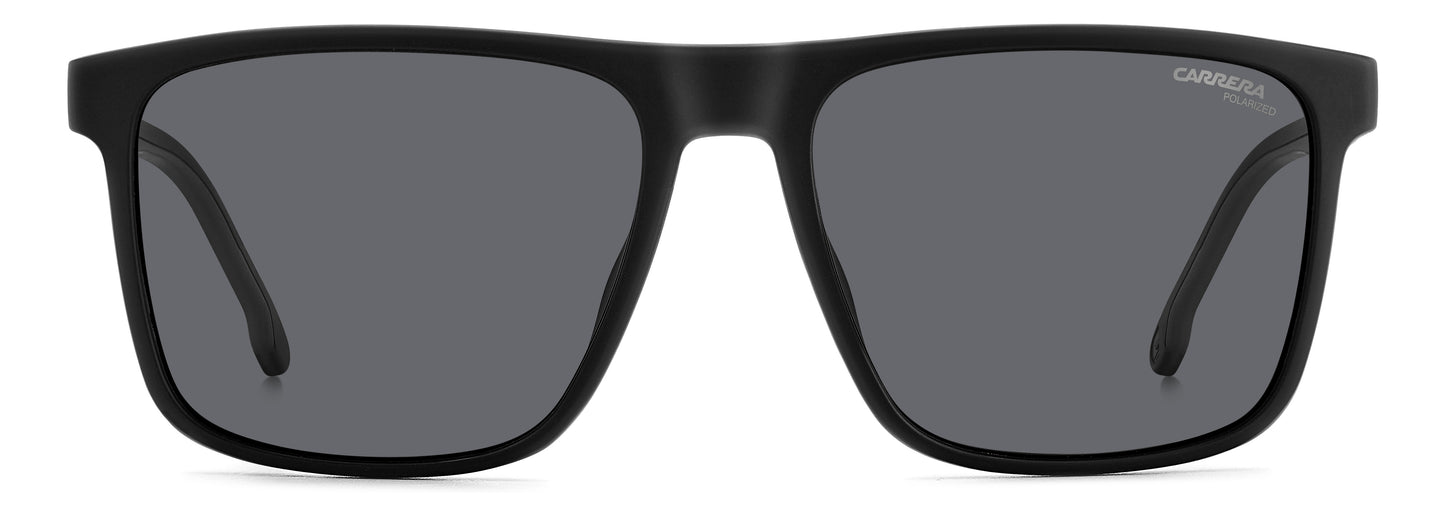 Colour: Black Grey - Carrera 8064/S polarised front view