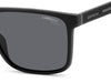 Colour: Black Grey - Carrera 8064/S polarised detail view
