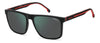 Carrera 8064/S sunglasses - front angle view - Colour: Black Red