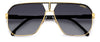 Colour: Black Gold - Carrera 1062/S side view