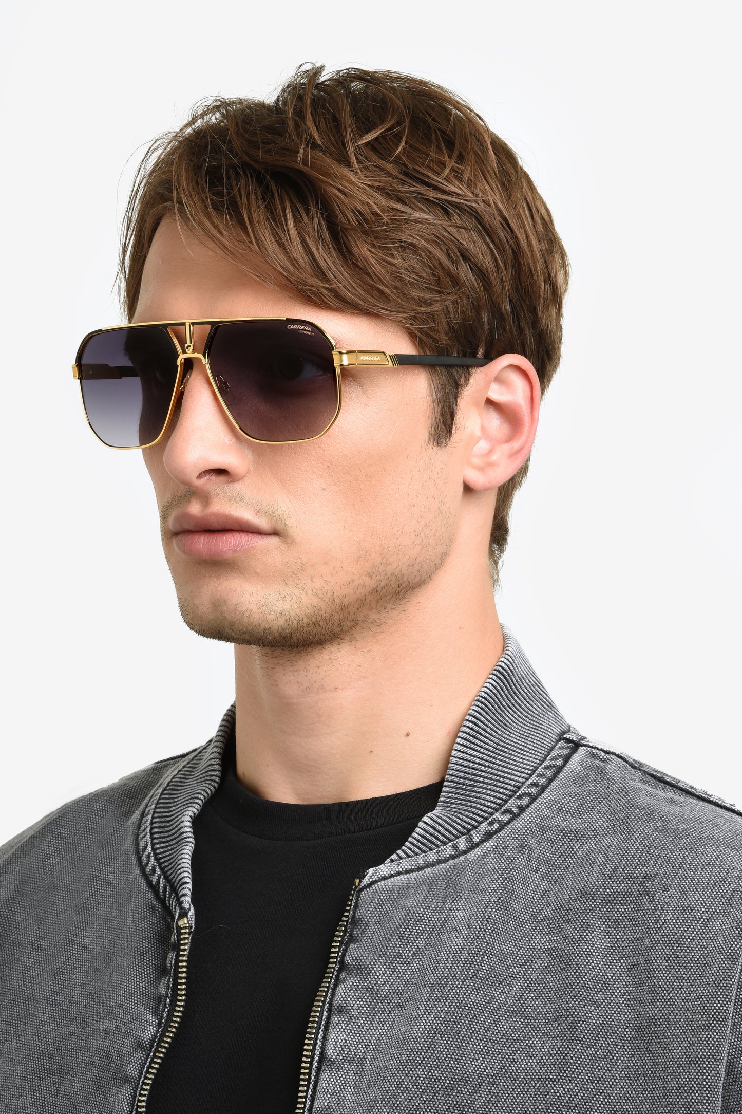 Colour: Black Gold - Carrera 1062/S model front view
