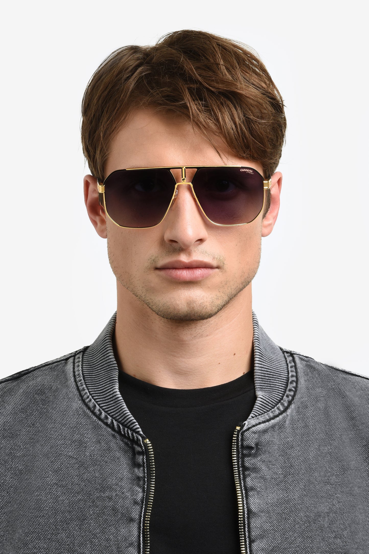 Colour: Black Gold - Carrera 1062/S model angle view