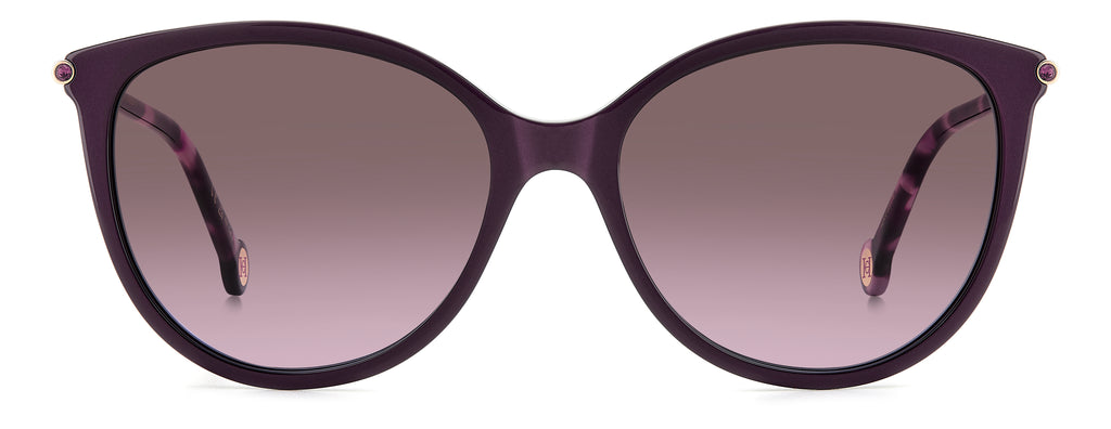 Carolina Herrera HER 0189/G/S eyewear - alternative view - Colour: Plum Gold